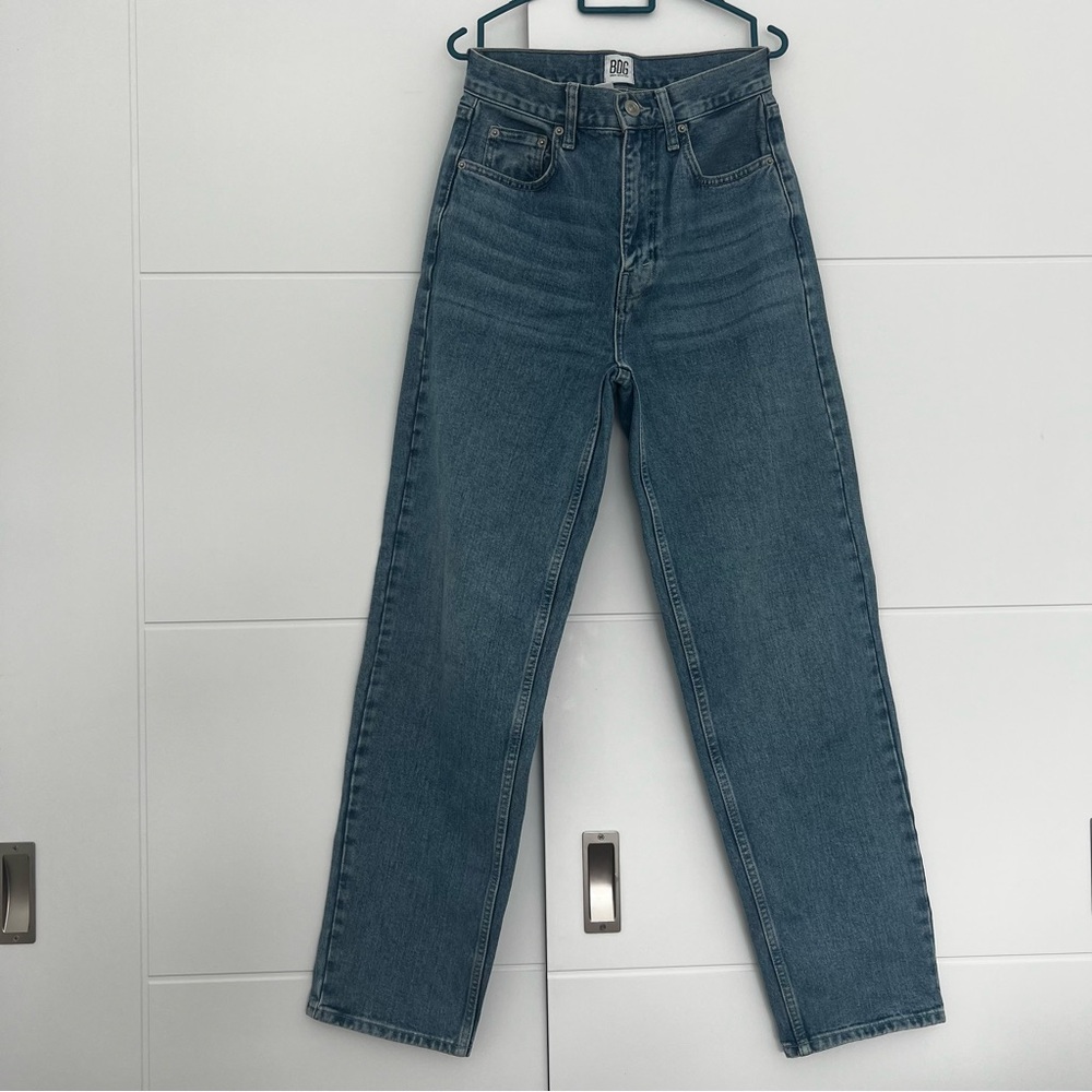 BDG Blue Straight Jeans Classic Denim | Urban Outfitters